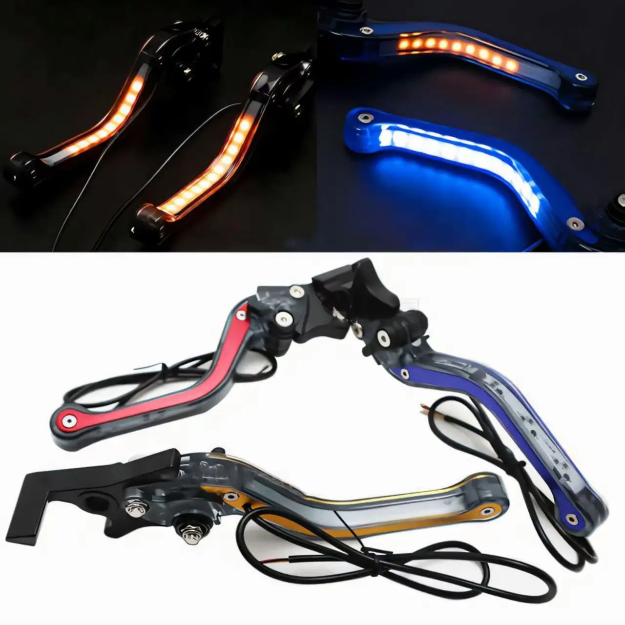 Motorcycle Gear Lever Extender - 1 paar universele motorfiets gemodificeerde koppelingshendel