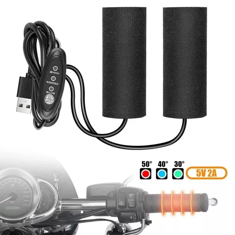 Verwarmde motorfiets handvatte - Handlebar Grip Heated recensie en prijs