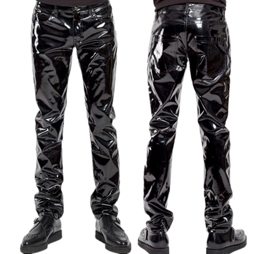 Glanzende Pvc Latex Broek Mann - Motorcycle Gear Mens recensie en prijs