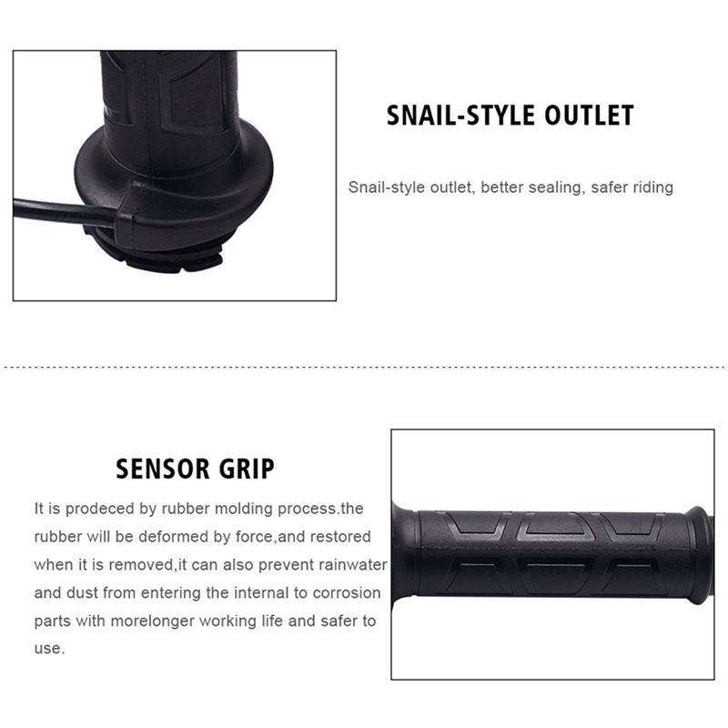 Professionele verwarmde handgr - Handlebar Grip Heated recensie en prijs