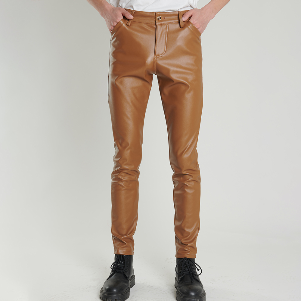 Heren Leren Broek Skinny Fit E - Motorcycle Gear Mens recensie en prijs